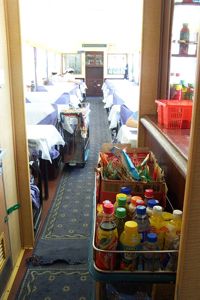 Dining Car and Snack Cart