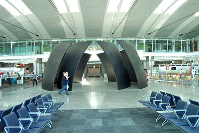 Richard Serra at airport too
