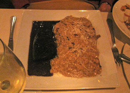 Carol's beef short ribs with mushroom risotto