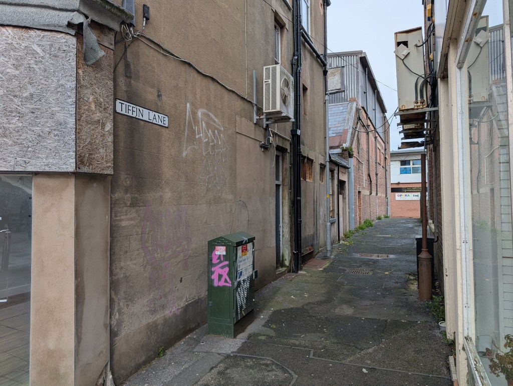 Tiffin Lane in Workington